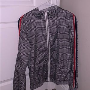 Plaid Windbreaker